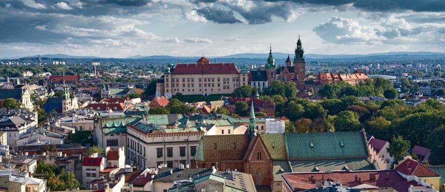 Kraków panorama